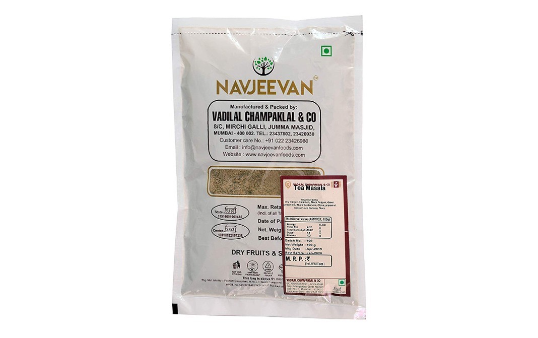 Navjeevan Tea Masala    Pack  100 grams